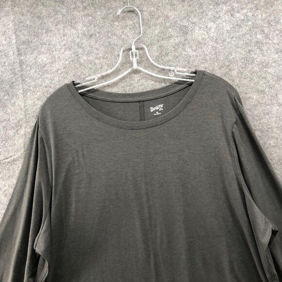 Duluth Trading Co Wool Blend Long Sleeve T Shirt Womens 2X Gray Crewneck - Picture 3 of 8